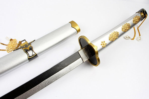 鶴丸国永 つるまるくになが 美術刀 日本刀 模造刀 武士刀 木製 木 