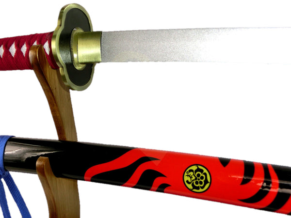 宗三左文字 日本刀 模造刀 武士刀 木製 木 コスプレ 飾り S311a 