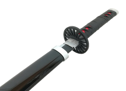 竈門炭治郎 かまど たんじろう 日輪刀 きめつのやいば 鬼滅の刃 鬼殺隊 コスプレ インテリア飾り 模造刀 日本刀 木製 S831