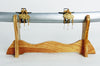 刀掛け 1本掛け 刀スタンド シンプル 無垢材 刀掛台 原木 刀置き 剣置き 木 刀かけ台 木製 FS15