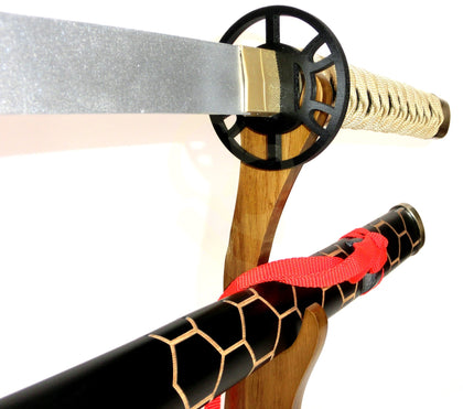 亀甲貞宗 きっこうさだむね 刀掛別売  日本刀 模造刀 武士刀 木製 木 コスプレ 飾り S318