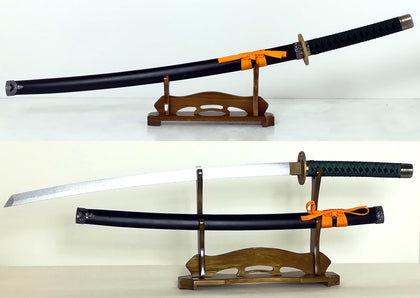 陸奥守吉行 刀掛別売  むつのかみ よしゆき 日本刀 模造刀 武士刀 木製 木 コスプレ 飾り S326